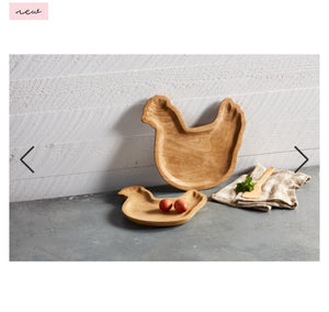 Paulownia Wood Chicken Trays