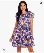 Load image into Gallery viewer, Pink Rachel Tiered Dress