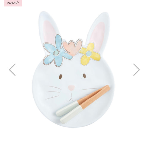 Bunny Melamine Cookie Tray