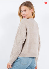 Load image into Gallery viewer, Taupe Pearl Sweater