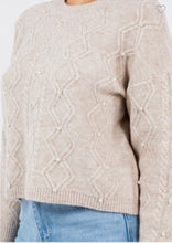Load image into Gallery viewer, Mocha Pearl Sweater