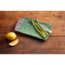 Load image into Gallery viewer, Asparagus Tray with Tongs