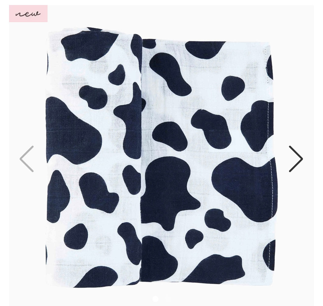 Cow Print Swaddle