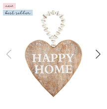 Load image into Gallery viewer, Happy Home Heart Hanger