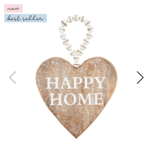 Happy Home Heart Hanger