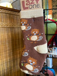 Lazy One Kid Sock Beavers