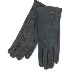 Gray Suede Gloves